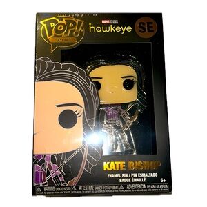 Funko POP! Pin - Marvel Studios Hawkeye Kate Bishop #SE - Enamel Pin SEALED